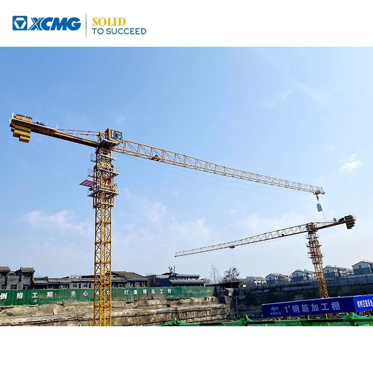 XCMG Official 6 Tons Load Capacity Second-hand Construction Building Tower Crane XGT6010-6S1 for Sal